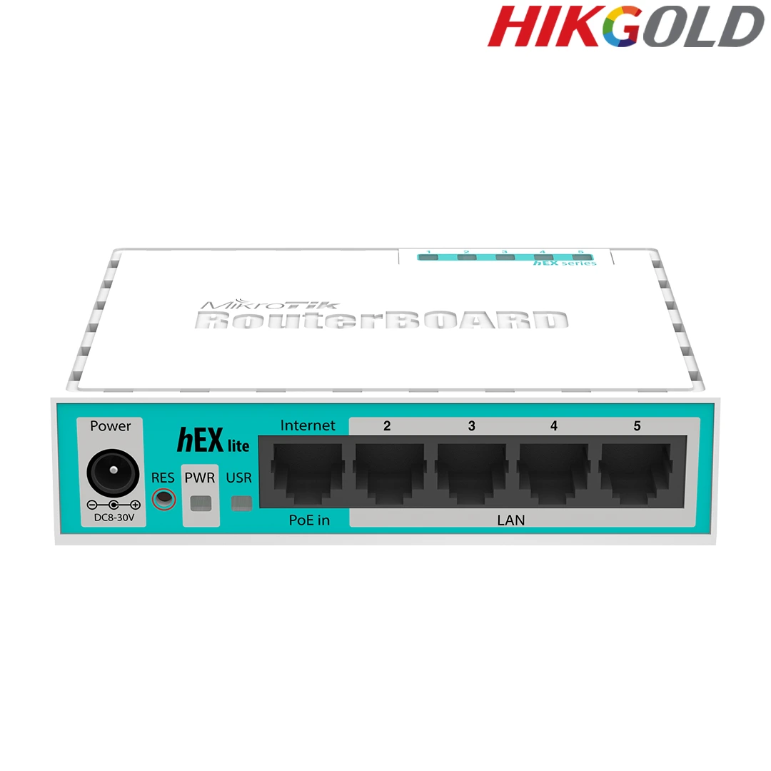 روتر میکروتیک RB 750-R2 hEX lite 4 روتر میکروتیک RB 750-R2 hEX lite