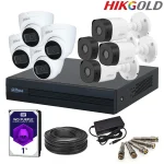پکیج 12 دوربین 5 مگاپیکسل داهوا HD hikgold.com