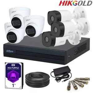 پکیج 6 دوربین 2 مگاپیکسل داهوا HD hikgold.com