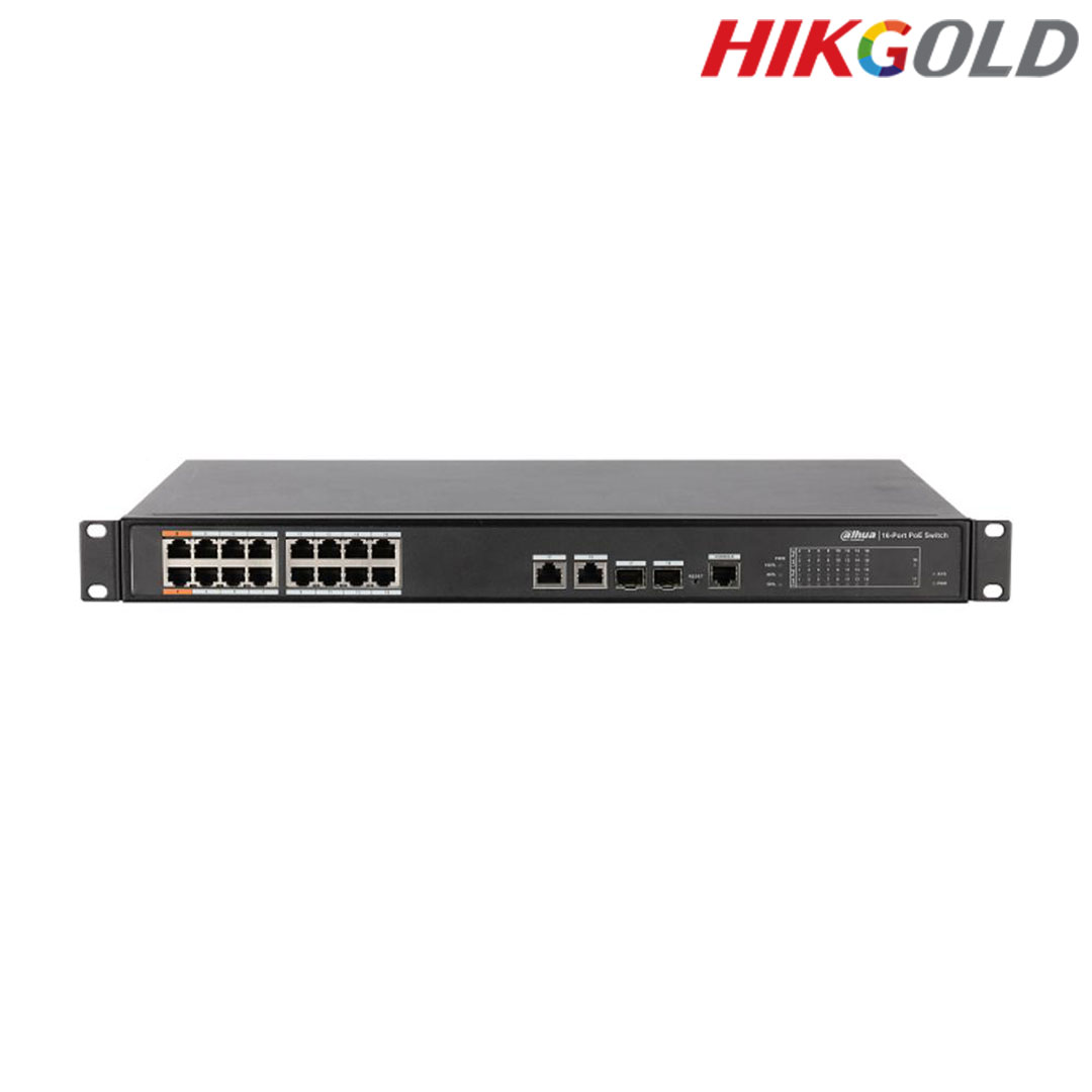 سوئیچ شبکه DH-PFS4220-16ET-135 داهوا 16 پورت 4 سوئیچ شبکه DH-PFS4220-16ET-135 داهوا 16 پورت