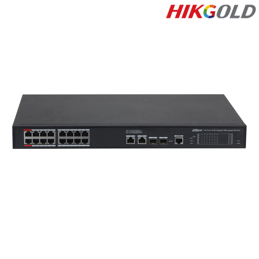 سوئیچ شبکه DH-PFS4220-16ET-135 داهوا 16 پورت 3 سوئیچ شبکه DH-PFS4220-16ET-135 داهوا 16 پورت